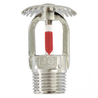 Kepala Sprinkler Kebakaran Wanlian T-ZSTZ80-68 dari Kuningan/Aloi Seng, Tahan Lama, Mudah Dipasang, Diameter 4 inci, Bersertifikasi CCC untuk Kelas