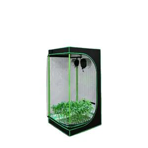 Easily Assembled Complete Kit For Plant Growing Waterproof Plastic Frame Tent Box Grow Room Garden Greenhouses