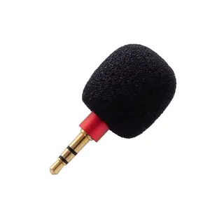 Draagbare Mike 3.5 Mm Jack Matel Mini Wired Condensator Lavalier Revers Clip Microfoon Voor Slimme Mobiele Telefoon