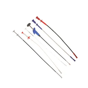 Multifuncional 160cm Longo Aço Inoxidável Pia Do Vaso Sanitário Ralo de Esgoto Lixo de Cabelo Anti-Clogging Limpeza Escova Dragagem Ferramenta - Product Image 3