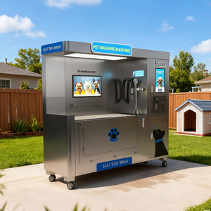 Nouveau design de station de lavage pour chiens avec autocollant personnalisé Machine à laver pour gros chiens à vendre - Product Image 1