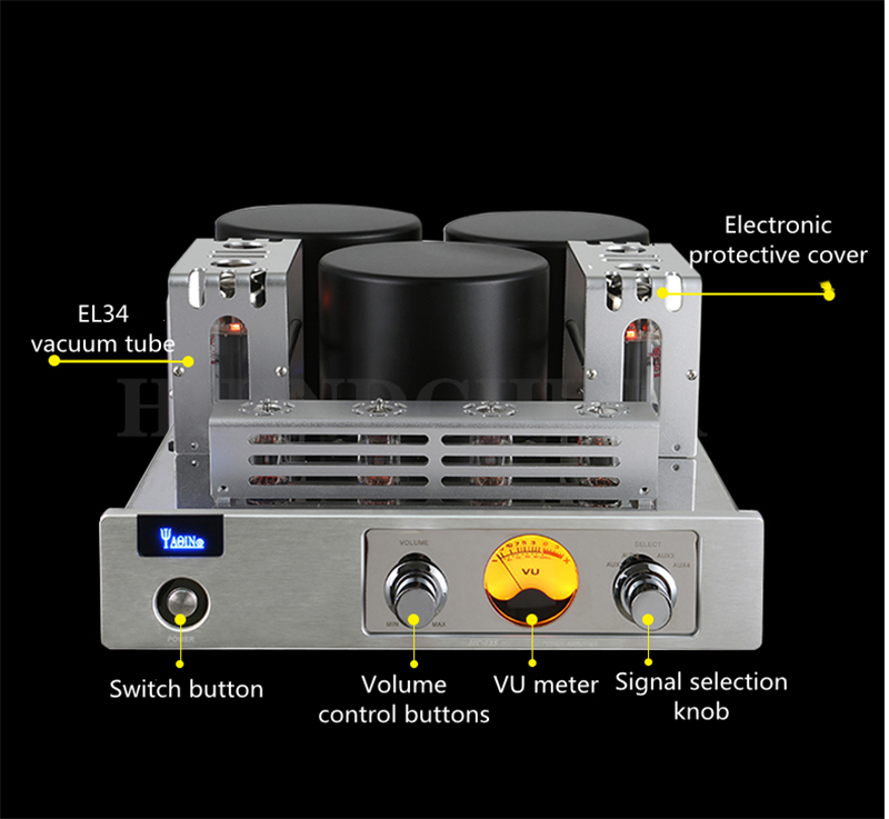 YAQIN MC-13S EL34 Vacuum Tube Amplifier 40W*2, Class AB1