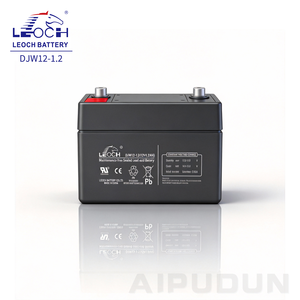 Batterie à décharge profonde 12V 1.2Ah longue durée - LEOCH DJW12-1.2 pour systèmes de stockage d'énergie et de secours - Product Image 2