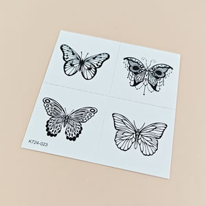 Fabbrica OEM tatuaggi temporanei impermeabili per donne uomini bambini-piccoli modelli Body Art tatuaggio finto tatuaggio temporaneo - Product Image 6