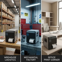 Impresora Sato Cl6nx Plus 203dpi, Solución de Impresión Inteligente para la Gestión de la Cadena de Suministro