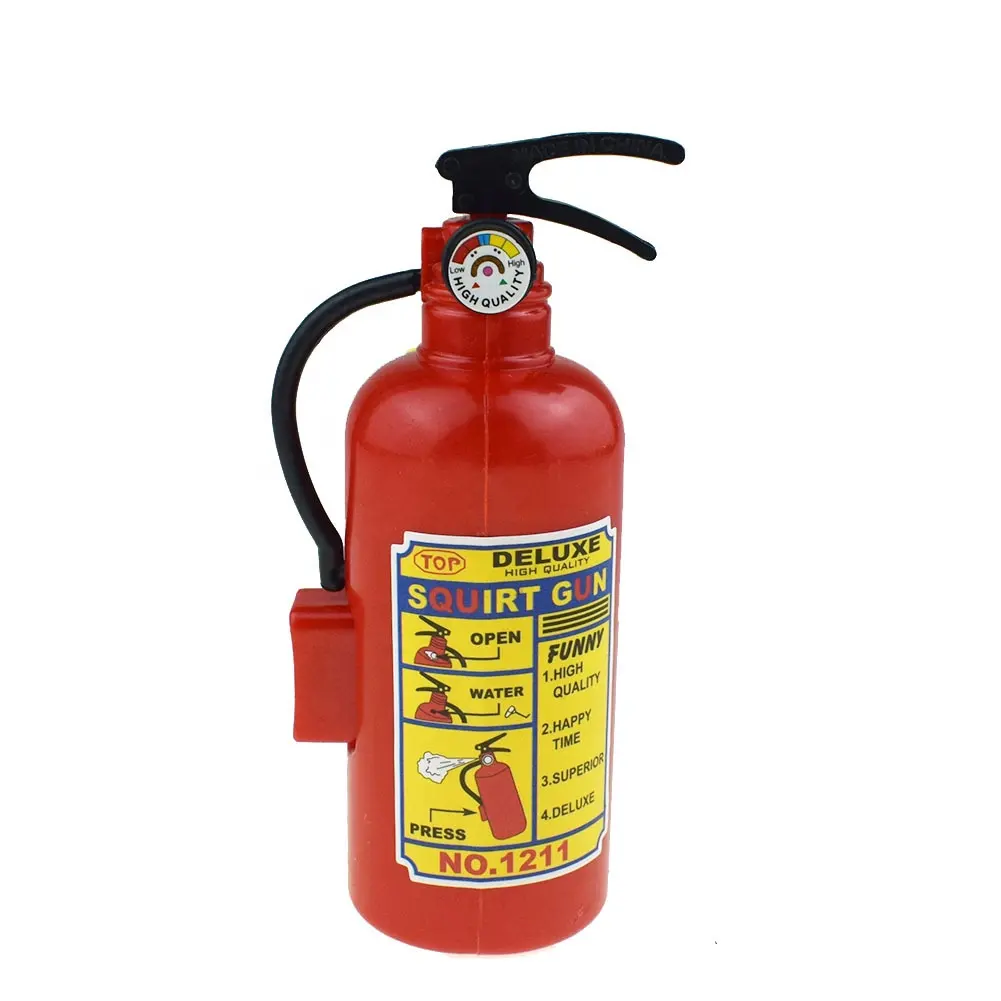 Novelty fun simulation mini fire extinguisher shape water gun toys children summer water play water gun toys