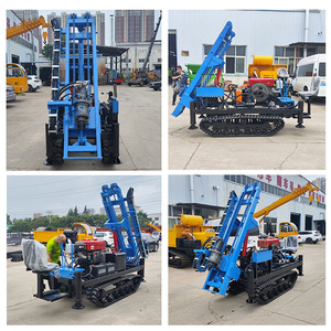 Trivella Portatile Compatta Cingolata DTH per Perforazione Roccia, Battitura Pali e Chiodatura del Terreno - Attrezzatura di Perforazione Multifunzione Tutto in Uno - Product Image 5