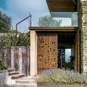 Pantallas de Jardín, Cercas Metálicas Cortadas con Láser, Cercas de Acero Corten, Pantallas de Privacidad para Exteriores - Product Image 6