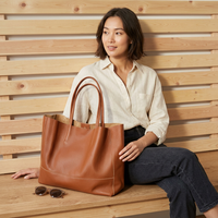 BS INTERNATIONAL Tas Clutch Wanita Mewah dengan Ritsleting, Ide Hadiah Hari Valentine, Ramah Lingkungan, Tahan Lama, Kulit Asli, Tahan Air