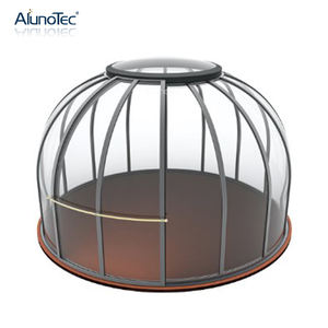 Cubierta de <span class=keywords><strong>techo</strong></span> transparente para exteriores, cubierta de Spa, dosel moderno, carcasa de cúpula de <span class=keywords><strong>policarbonato</strong></span> deslizante - Product Image 1