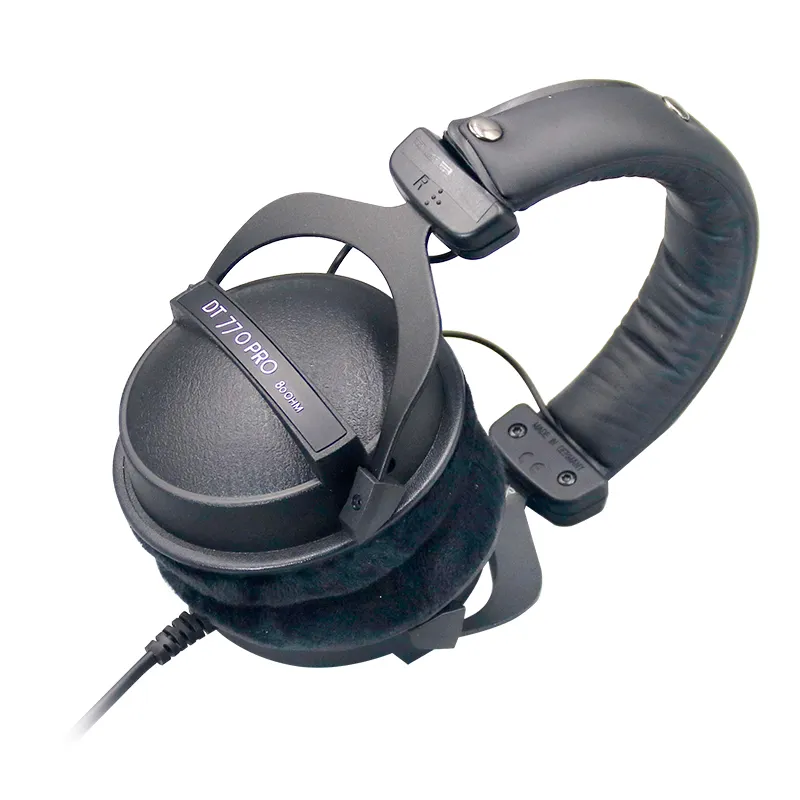 DT770 PRO HiFi 프로페셔널 레코딩 헤드폰 폐쇄 모니터링 이어폰 및 헤드착용 헤드폰