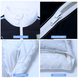 LOGO定制秋冬男士保暖舒适无袖纯棉羽绒服上衣羽绒服 - Product Image 5