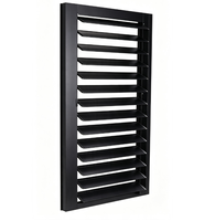 Système de ventilation mural vertical moderne Windowmate, décoration de façade, pare-soleil extérieur réglable, aluminium écologique