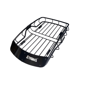 โปรไฟล์ต่ําออกแบบมาเพื่อลดลากลมและเสียงลมตะกร้าแร็คหลังคาสําหรับกระเป๋าใส่สัมภาระบนรถ Fortuner - Product Image 2