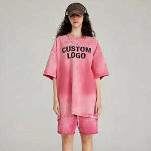 Camiseta de Manga Corta para Hombre, 100% Algodón, Sólida, de Lujo, Estilo Vintage, Holgada, Talla Grande, Perfecta para Personalizar - Product Image 1