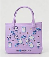 Petit sac de plage portable en EVA pour filles et enfants, mini sac à main à bandoulière, sacs en silicone caoutchouc, sacs étanches, accessoires