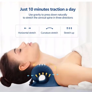 Masseur de cou et relaxant d'épaules pour usage domestique, coussin de massage du cou avec compression thermique - Product Image 4