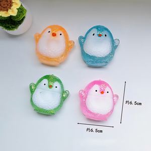 Jouet sensoriel anti-stress à presser, <span class=keywords><strong>prix</strong></span> d'usine, jouet sensoriel à presser, balle de maltose colorée, jouet sensoriel à presser pingouin - Product Image 2