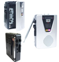 Groothandel OEM walkman radio cassette speler met tape auto reverse