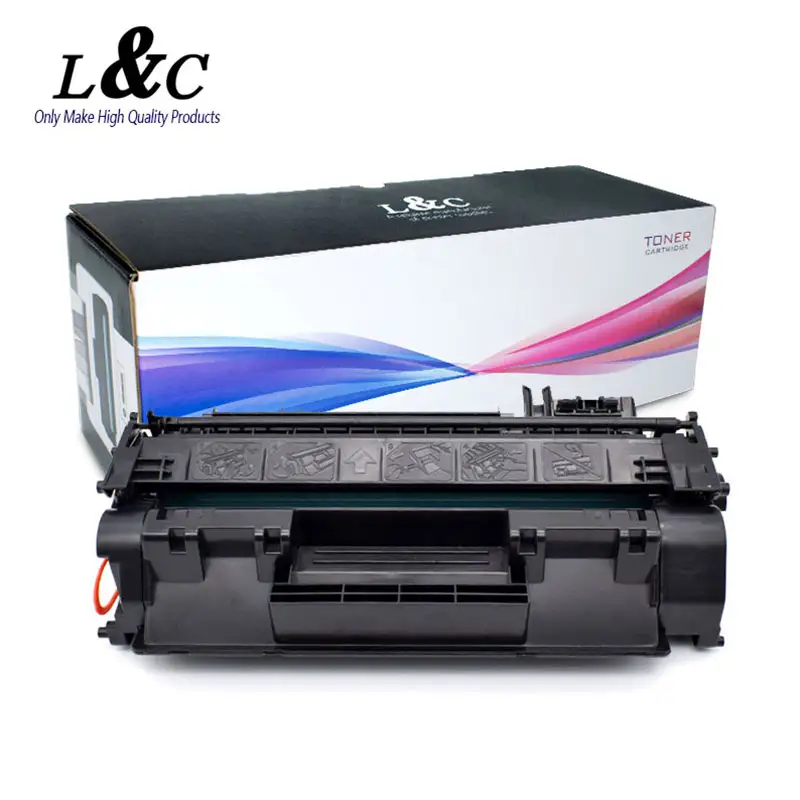 Wholesale Black Laser Printer Cartridge Toners CE505A 05A Compatible Toner Cartridge For HP Printer