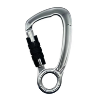 Mousqueton d'escalade automatique 30kN, clip pivotant en aluminium, crochet à ressort pour l'escalade en montagne et la sécurité en sauvetage, connecteur SGM7120TN