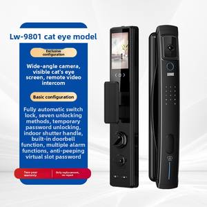 מנעול דלת לבית מבית ליוון לוק סיטי 8801, מסגסוגת אלומיניום, עם זיהוי טביעת אצבע, זיהוי פנים וסיסמה, כולל אחסון נתונים מקוון. - Product Image 1