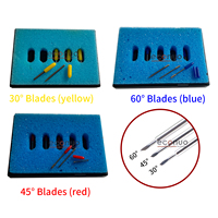 Lames de coupe pour traceur de vinyle, offre spéciale, 30,60,45 degrés, graphtec CB09 CE5000 CE6000