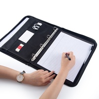 Portafolio de Documentos Personalizado A4, Carpeta con Cremallera de Tela Oxford, Portafolio con Carpeta, Portafolio de Poliéster Reciclado