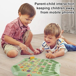 Trẻ em lật bảng trò chơi CHA mẹ-con tương tác chiến tập trung đào tạo Bộ nhớ cờ vua câu đố đồ chơi động vật lật cờ vua - Product Image 4