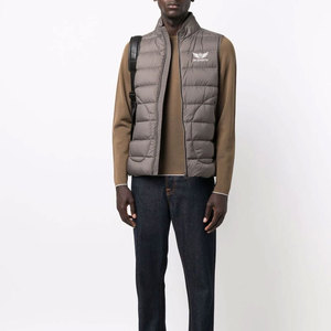 Chaleco acolchado de invierno para hombre de alta calidad, chaleco de burbuja hecho a medida, chaleco acolchado de poliéster para hombre, transpirable - Product Image 2