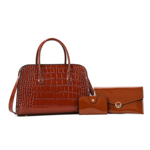 Sac à main femme mat effet croco printemps 2026, style Birkin classique, porté épaule ou croisé, haut de gamme - Product Image 3