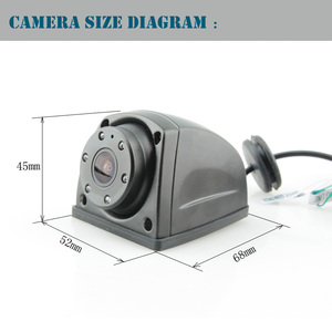 Monitor DVR da 7 Pollici Impermeabile per Furgoni, Camper e Rimorchi, Sistema Telecamera Riscaldata per Spazzaneve con Monitor Retrovisore Resistente - Product Image 5