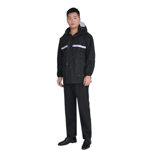 Vente en gros <span class=keywords><strong>de</strong></span> vestes et pantalons imperméables imperméables robustes en PVC épais pour la pêche - Product Image 3
