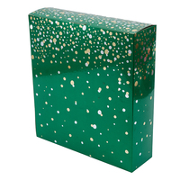 Boîte en carton recyclé écologique à fond verrouillable avec sérigraphie, revêtement UV et doublure en éponge pour emballage cadeau de produits de beauté et de soins de la peau