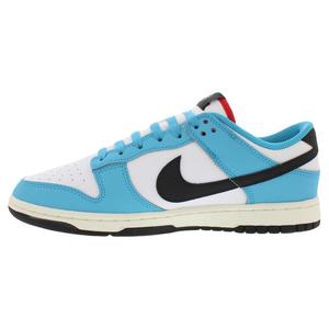 Scarpe da uomo Nike Dunk Low Next Nature N7 in pelle, colore turchese scuro, nero, bianco, per skateboard - Product Image 3