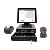 15.6inch Cash Register Machine NFC Offline Cashier Pos Terminal SDK Software Printer Scanner All in One Pos Systems of Sale