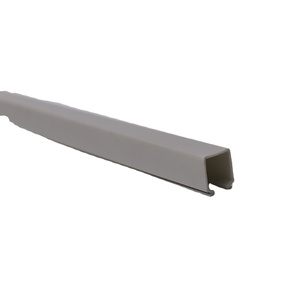 Harga grosir pvc pelapis dinding interior profil upvc profil plastik panel dinding pvc profil plastik - Product Image 5