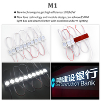 OPLED Étanche IP67 CE Extérieur Haute Luminosité Rétroéclairage pour Lettres Canal Modules LED 12V
