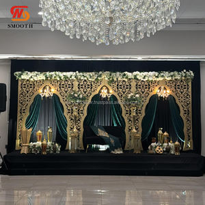 Arco de Metal con Espejo Redondo Personalizado, Diseño Elegante, con Color y Tamaño Ajustables para Eventos de Boda - Product Image 2