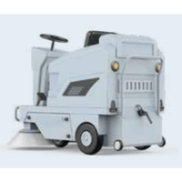 Nouvelle balayeuse de voirie électrique 48V 53Ah avec batterie, capacité de 310 kg, machine de nettoyage par aspiration avec batterie 70Ah en option