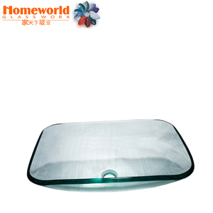 Lavabo de cristal transparente Lavabo - Product Image 1