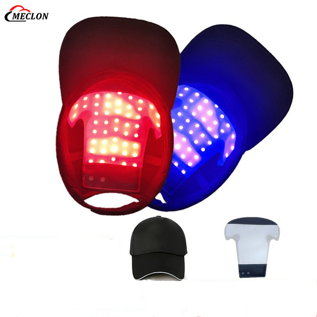 Detachable Sports Outdoor Portable 660nm 850nm 470nm Unisex Red Light Therapy Hat / Cap Wireless Rechargeable LED