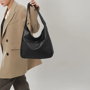 Bolso de Hombro Moderno y Versátil, Nuevo Bolso de Mano Simple de Gran Capacidad para Uso Diario, Bolso Bandolera de Color Sólido para Viajar - Product Image 6