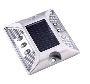 Năng lượng mặt trời Powered Đèn trang trí sân vườn, nhôm năng lượng mặt trời dẫn đường Stud nhấp nháy ánh sáng, năng lượng mặt trời dẫn xe đậu xe đường Stud Mèo Mắt - Product Image 5