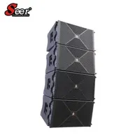 Système de haut-parleurs Line Array bidirectionnel Seer EW-112N avec subwoofer de 15 pouces, noir, fabriqué en Chine, garantie supplémentaire