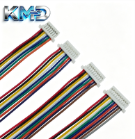 Cable de Altavoz KMD SH10 de 1.0 mm, Cable de Batería con Código de Color; Conectores de Cable Electrónico de 2P-9P (Longitudes de 50-300 mm)