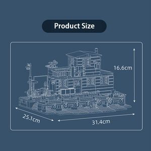 Moule King 10108 Dockside Tavern MOC Assembly Model 842PCS Creative Bricks Kids Unisex Educational Building Block Set Toys - Product Image 6