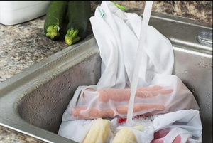 Zero Waste Reusable Polyester Grocery Produce <b>Mesh</b> <b>Bag</b> - Product Image 6