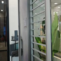 Fenêtre en aluminium de haute qualité 6060 T66, fenêtres à ouverture vers l'extérieur en aluminium, fenêtres à basculer et à tourner en aluminium pour hôtel