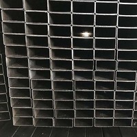 Tube carré en acier et fer 8x8, tube ms haute qualité, prix d'usine